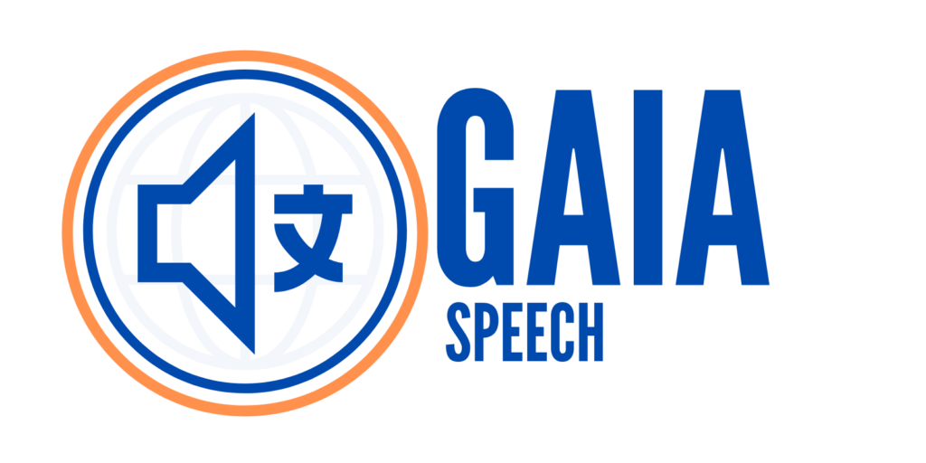 GAIA SPEECH Logo